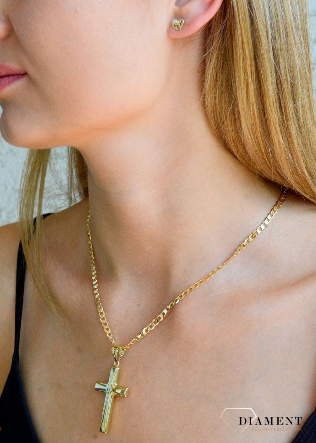 Złote kolczyki damskie 375 ażurowe serduszka wkrętki KL 6785 375.jpg